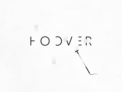 Hoover | Typographical Poster graphics hoover illustration minimal narrative poster shapes simple text typography