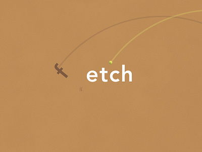 Fetch | Typographical Poster fetch graphics illustration literal minimal narrative play simple typography word