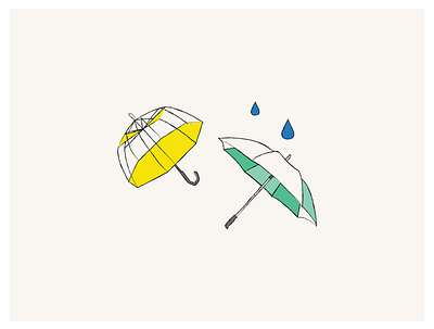 rain down design illustration vector