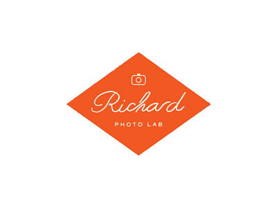 Richard Photo Lab branding design logo