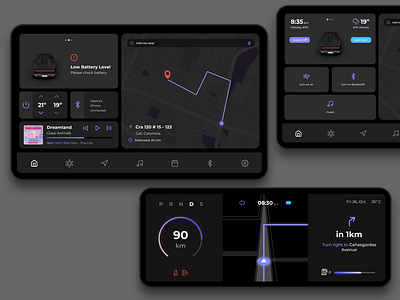 Car Interface Design