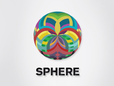Sphere colors graphic design illustration logo sphere typography