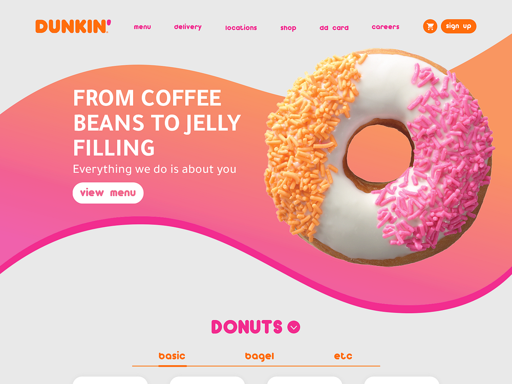 Dunkin Donuts designs, themes, templates and downloadable graphic