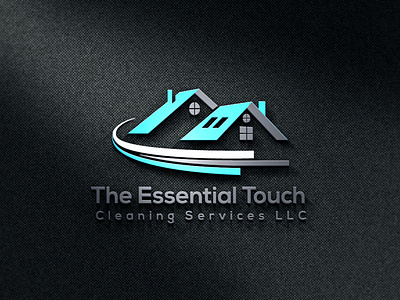 Cleaning Services L L C  Logo Design