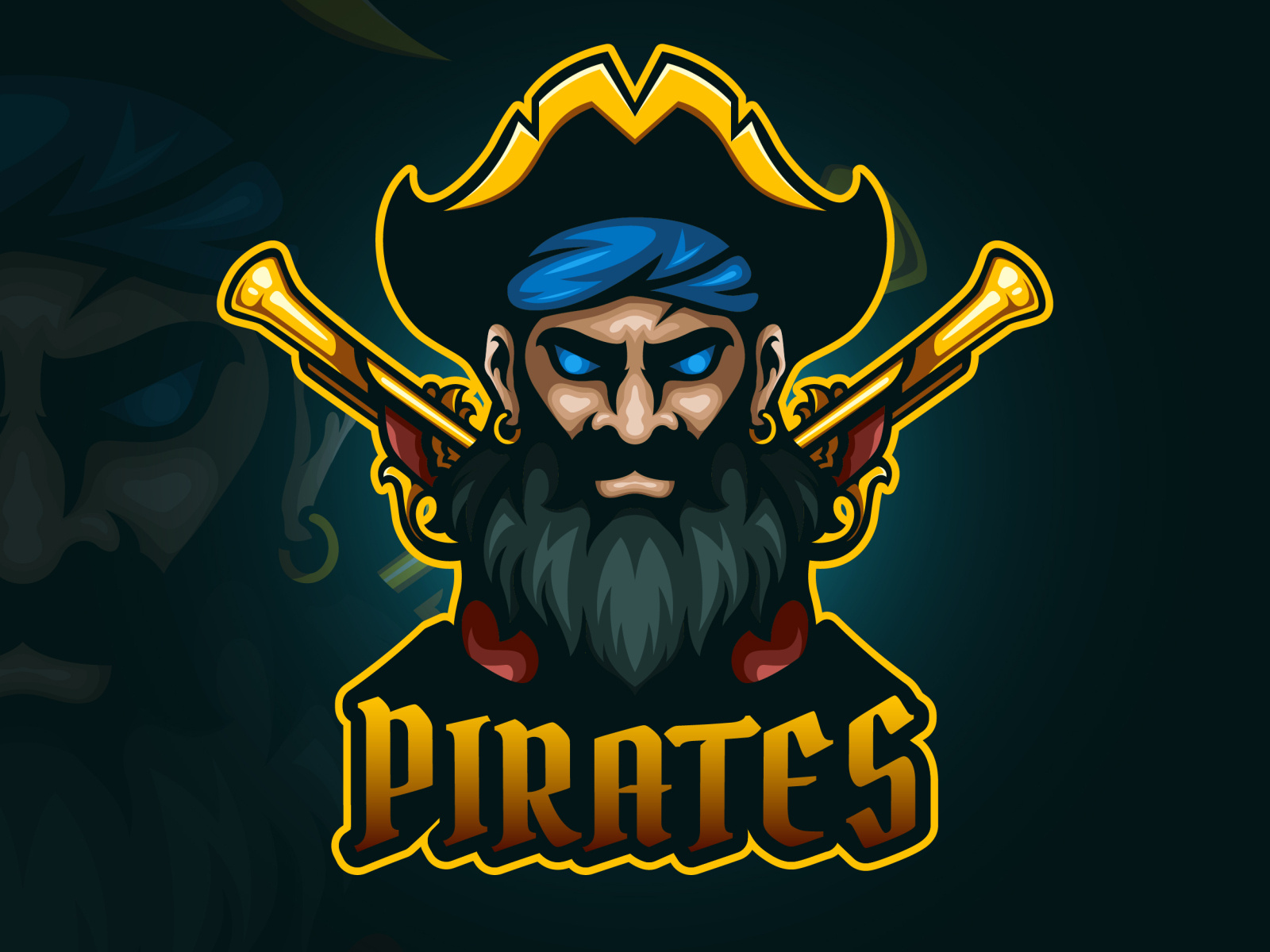 Pirates Logo by Mamun islam on Dribbble