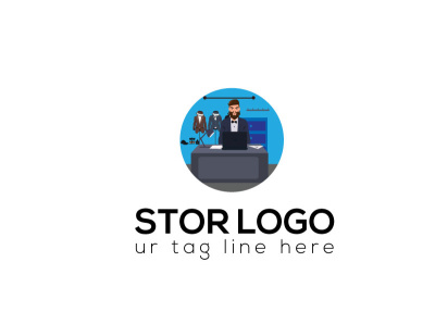 Stor Logo Design branding design illustrator logo vector