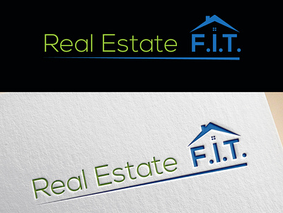 Real Estate Logo Design 3d animation branding graphic design logo motion graphics ui