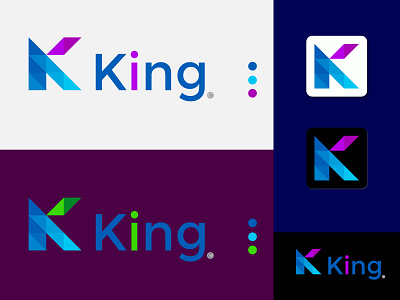 K Letter Logo Design | K Letter Logo | King Logo Design animation branding business design illustration k letter logo design logo typography ux vector