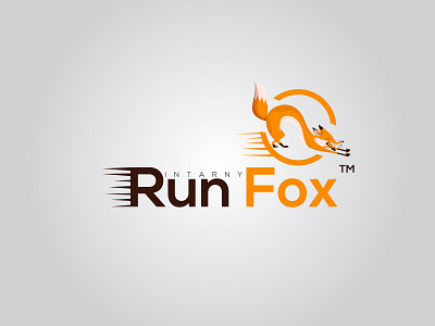 Run Fox Logo Design 3d animation branding business design fox fox logo graphic design illustration logo motion graphics run fox logo typography ui ux vector