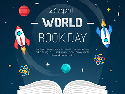 World Book Day | Book Day | 23 April Book Day 23 april book day book day 2022 branding business world book world book day