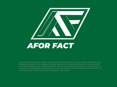 AF letter Logo