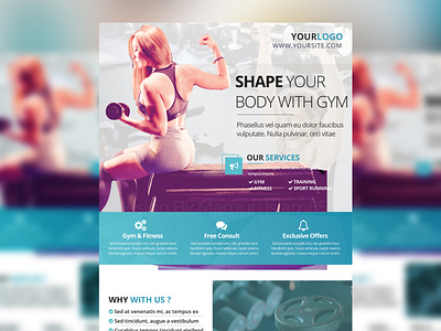 GYM Flyer Design