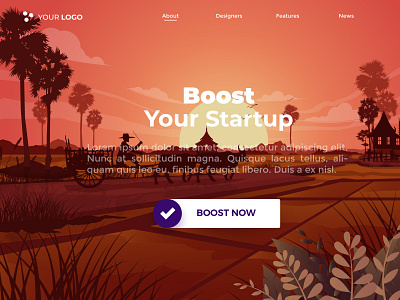 Ui Design | Landing Page Design | Modern Design