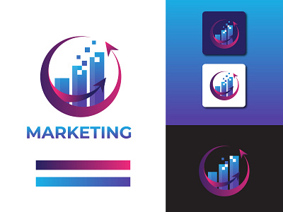 Marketing Logo Design | Logo Design | Modern Logo