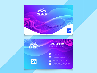 Business Card Design | Technology Business Card Design 3d animation branding business business card business card design design graphic design illustration logo motion graphics technology busiess card ui ux vector