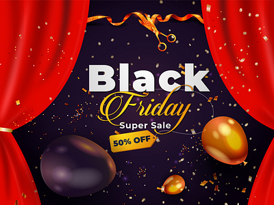 Black Friday Background 2023 | Black Friday Design | Modern