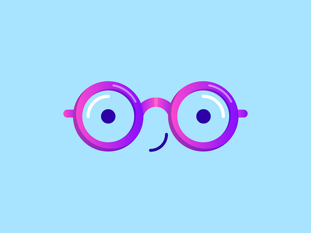Cartoon Glasses Logo designs, themes, templates and downloadable ...