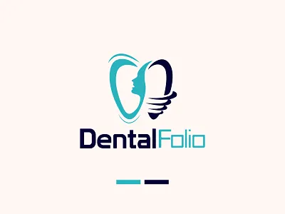 Dental Folio logo | Dental logo design | Modern logo animation branding business dental logo design graphic design illustration logo logo design logo design dental modern logo design motion graphics ui ux vector