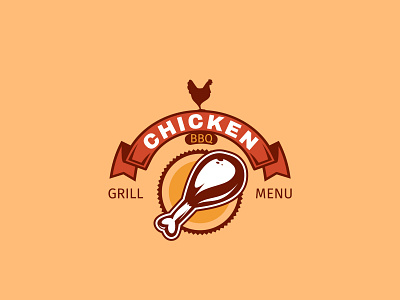Chicken Logo Design 3d animation branding business design graphic design illustration logo motion graphics ui ux vector