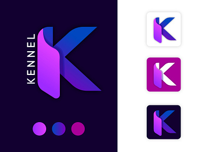 K Modern Logo Design | Logo Design | New Logo 2023