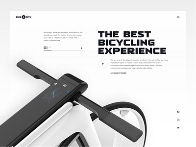 E-Bike Website Concept