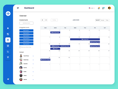 Calendar Dashboard