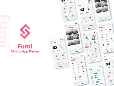 Furni Mobile App Design app design furniture products ui ux