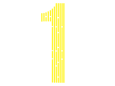 Number 1 :: start of logo