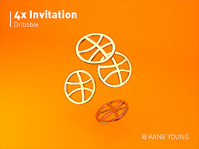 4 Invitation 3d 4 c4d draft giveaway invitation invite invites