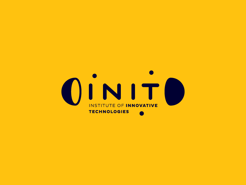 INIT - Institute of Innovative Technologies chemistry student youth university logo knowledge color atom technologies innovative institute init