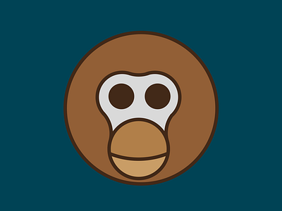 Monkey head logo