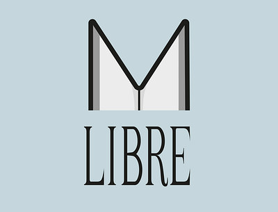 Letter M book concept "LIBRE" book book shop book store books dailylogochallenge design graphic graphic design graphic design graphicdesign graphics illustration visual visual design visualization