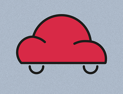 Selfdriving Car Logo Concept car car logo cloud dailylogochallenge design graphic graphic design graphic design graphicdesign graphics illustration visual