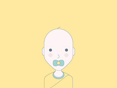 Yellow Henri human illustration kid person