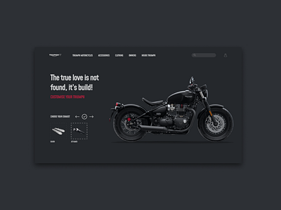 Triumph Motorcycle •  Customising