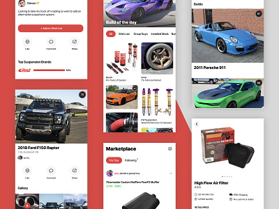 Social network for vehicle owners and enthusiasts