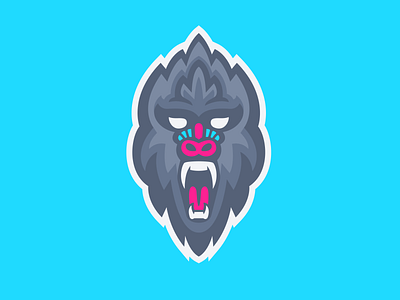 Mandrill Mascot Logo