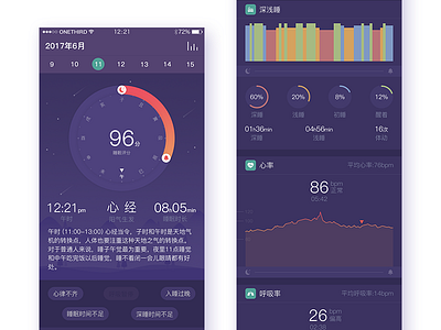 Daily sleep report redesign