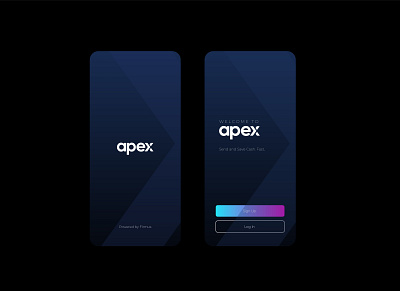 Apex - Branding and App Design app branding design flat graphic design illustration logo typography ui vector
