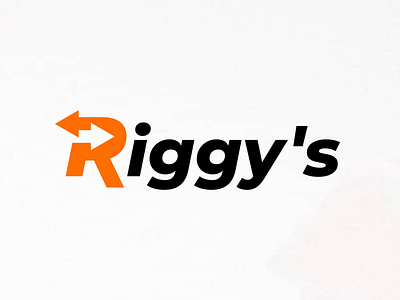 Riggy's Logo Design Concept branding design graphic design logo minimalist simple wordmark