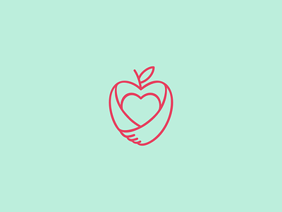 Mari Taranto apple biancahansen design health line logo logo design minimal mom nutrition nutritionist