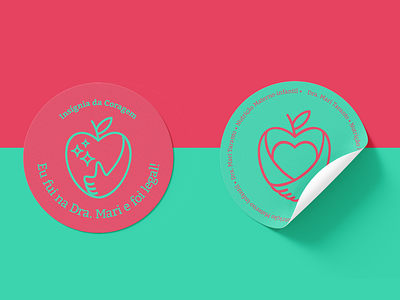 Mari Taranto apple brand design cool eating healthy heart line logo logo design love mom nutrition nutritionist