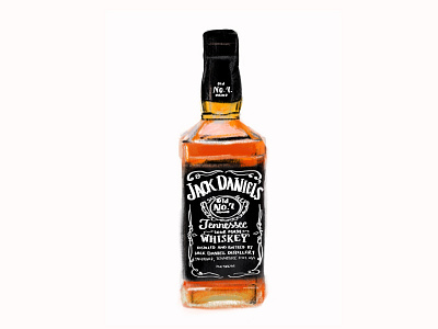 Whiskey illustration jack daniels product whiskey