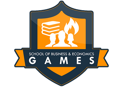 SBESS Games Logo lazaridis logo logo design school of business wlu