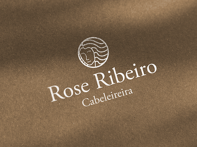 Logotipo Rose Ribeiro Cabeleireira