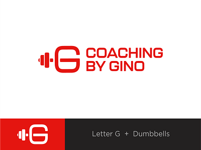 Coaching By Gino - Logo branding coaching logo fitnesslogo logo logo design logodesign logomark logos logotype monogram