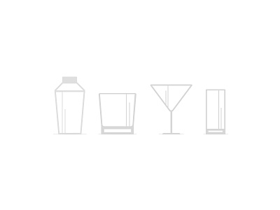 Drink icon alcohol cocktail drinks glass icons illustration vector