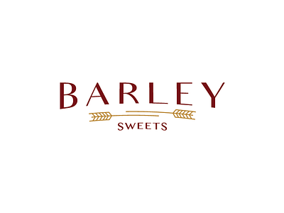 Barleysweets bakery branding identity logo mark