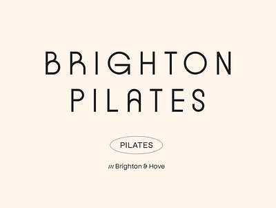 Brighton Pilates — Brand Identity + Web branding branding design fitness graphic design logo design vector yoga