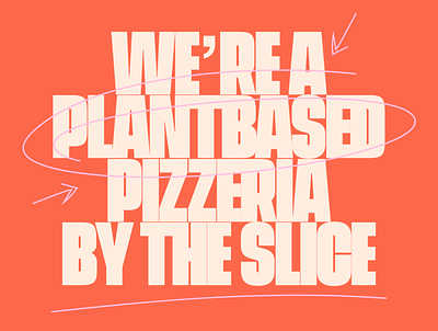Homeslice – Plantbased Pizzeria brand identity branding branding design design logo logo design typography vector